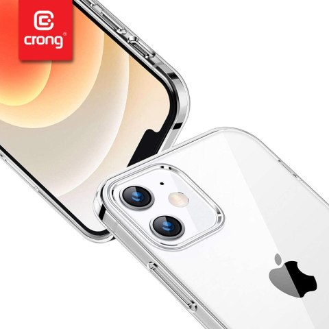 Crong Crystal Slim Cover - Etui iPhone 12 / iPhone 12 Pro (przezroczysty) Crong Crystal Slim Cover - Etui iPhone 12 / iPhone 12 Pro (przezroczysty)