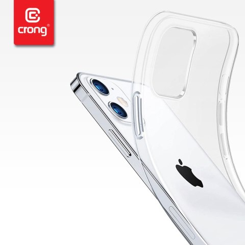 Crong Crystal Slim Cover - Etui iPhone 12 / iPhone 12 Pro (przezroczysty) Crong Crystal Slim Cover - Etui iPhone 12 / iPhone 12 Pro (przezroczysty)