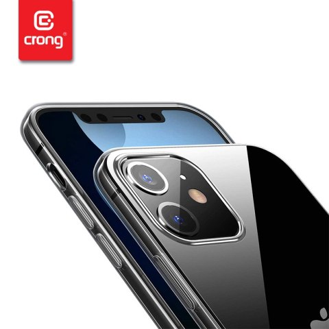 Crong Crystal Slim Cover - Etui iPhone 12 / iPhone 12 Pro (przezroczysty) Crong Crystal Slim Cover - Etui iPhone 12 / iPhone 12 Pro (przezroczysty)