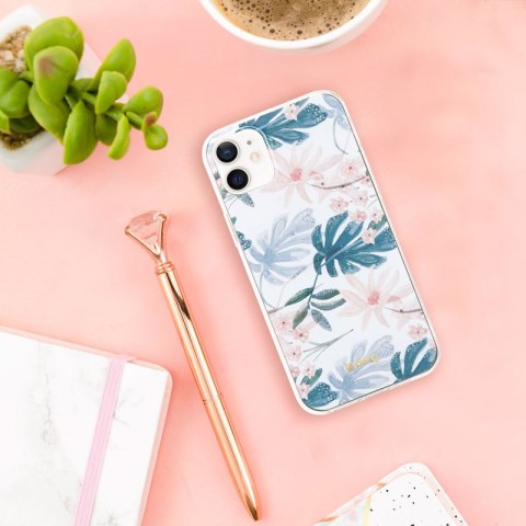 Crong Flower Case - Etui iPhone 12 Mini (wzór 01) Crong Flower Case - Etui iPhone 12 Mini (wzór 01)