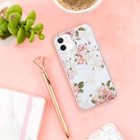 Crong Flower Case - Etui iPhone 12 Mini (wzór 02) Crong Flower Case - Etui iPhone 12 Mini (wzór 02)