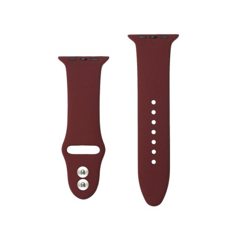 Crong Liquid - Pasek do Apple Watch 38/40 mm (bordowy) Crong Liquid - Pasek do Apple Watch 38/40 mm (bordowy)
