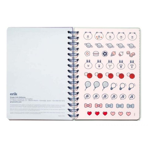 Line Friends - Kalendarz / Planner 2020/2021 A5 Line Friends - Kalendarz / Planner 2020/2021 A5