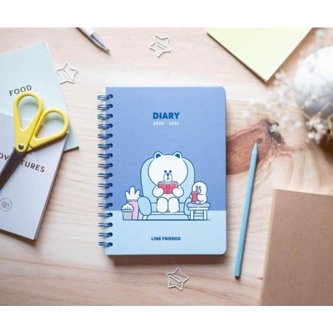 Line Friends - Kalendarz / Planner 2020/2021 A5 Line Friends - Kalendarz / Planner 2020/2021 A5