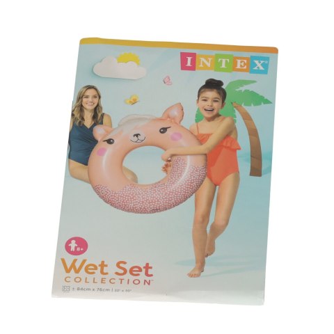 INTEX 59266 Koło do pływania zwierzak różowy 6+ INTEX 59266 Koło do pływania zwierzak różowy 6+
