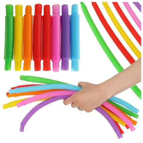Rurki rury sensoryczne rozciągane tuby edukacyjne montessori 8 sztuk Rurki rury sensoryczne rozciągane tuby edukacyjne montessori 8 sztuk