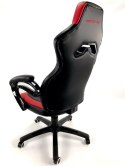 Fotel obrotowy do biurka REVENTON RED PU