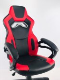 Fotel obrotowy do biurka REVENTON RED PU