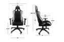 Fotel obrotowy gamingowy GTS RED PRO-XL