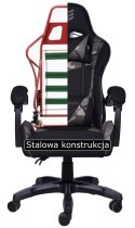 Fotel obrotowy gamingowy HERO SNAKE XL