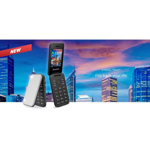 Energizer E282SC - Telefon 512MB RAM 4GB 2,8" 4G Dual Sim EU (Srebrny) Energizer E282SC - Telefon 512MB RAM 4GB 2,8" 4G Dual Sim EU (Srebrny)