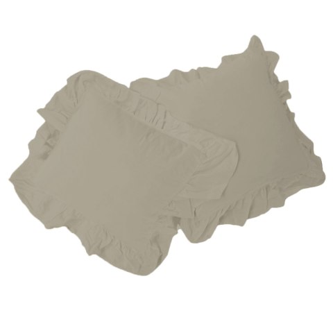 Poszewka bawełniana komplet OXFORDTAN/2x40x40 STONEWASHED Poszewka bawełniana komplet OXFORDTAN/2x40x40 STONEWASHED
