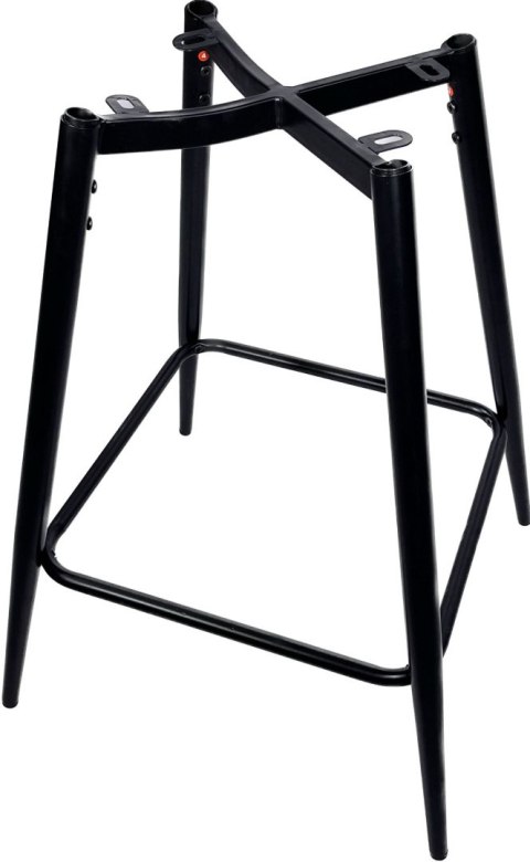 Krzesło barowe AVA BLACK VELVET hoker Krzesło barowe AVA BLACK VELVET hoker