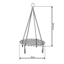 Hamak ażurowy 80cm czarny