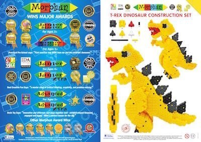 Morphun Lew i T-Rex 2374 el. - Klocki konstrukcyjne Morphun Lew i T-Rex 2374 el. - Klocki konstrukcyjne