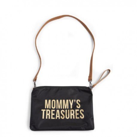 Childhome torebka mommy's treasures czarno-złota Childhome torebka mommy's treasures czarno-złota