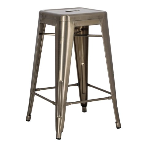Hoker Paris 66cm metaliczny inspirowany Tolix Hoker Paris 66cm metaliczny inspirowany Tolix