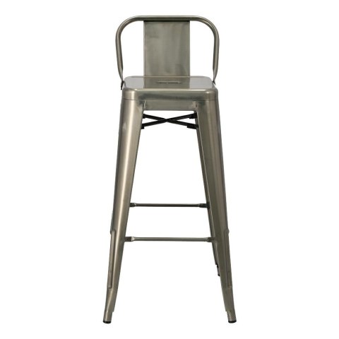 Hoker Paris Back Short 75cm metaliczny insp. Tolix Hoker Paris Back Short 75cm metaliczny insp. Tolix