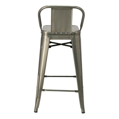 Hoker Paris Back short 66cm metaliczny insp. Tolix Hoker Paris Back short 66cm metaliczny insp. Tolix