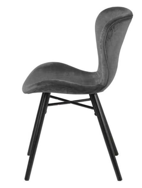 Krzesło Batilda VIC Dark grey Krzesło Batilda VIC Dark grey
