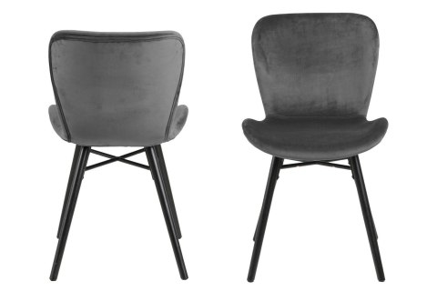 Krzesło Batilda VIC Dark grey Krzesło Batilda VIC Dark grey