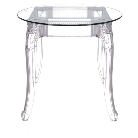 Stół Ghost 80cm transparentny Stół Ghost 80cm transparentny