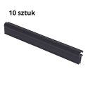 Klipsy ogrodzeniowe 10 szt Thermoplast® GRAFIT