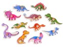 Puzzle drewniane dinozaury 11ele układanka ZA4723