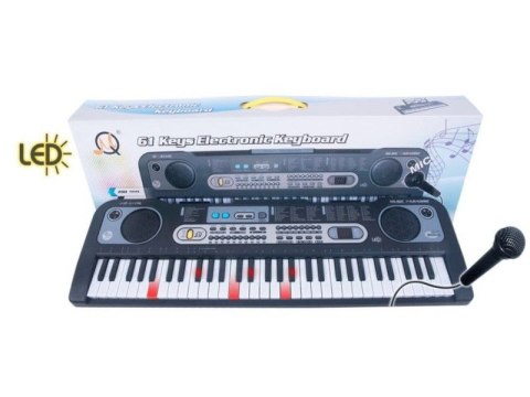 Keyboard MQ-6119L Organki, 61 Klawiszy, Mikrofon, Podświetlane Klawisze Keyboard MQ-6119L Organki, 61 Klawiszy, Mikrofon, Podświetlane Klawisze