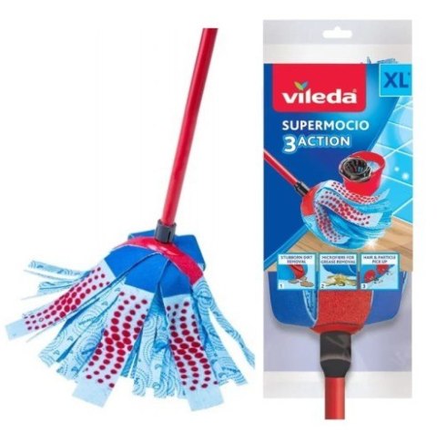 Mop Vileda 3Action Velour XL