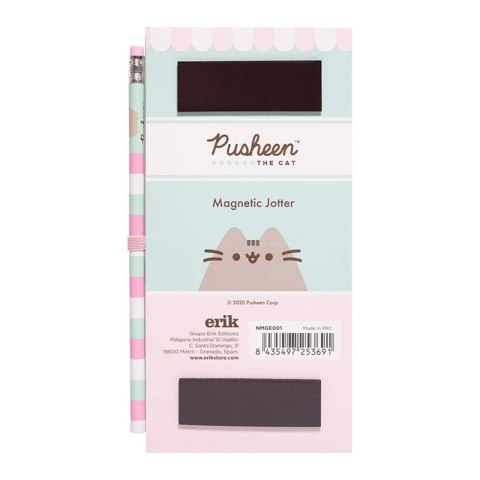 Pusheen - Magnetyczna lista zakupów na lodówkę z kolekcji Foodie (10 x 21 cm) Pusheen - Magnetyczna lista zakupów na lodówkę z kolekcji Foodie (10 x 21 cm)
