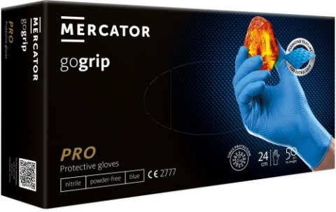 Rękawice Nitrylowe 50 szt. Gogrip Blue