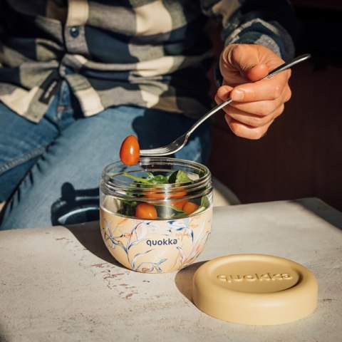 Quokka Bubble Food Jar - Pojemnik plastikowy na żywność / lunchbox 770 ml (Vintage Floral) Quokka Bubble Food Jar - Pojemnik plastikowy na żywność / lunchbox 770 ml (Vintage Floral)