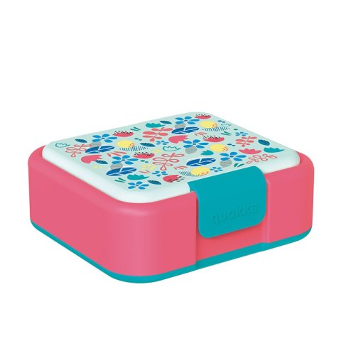 Quokka Twist Kids - Pojemnik plastikowy na żywność z podwójnymi ściankami / lunchbox (Flowers) Quokka Twist Kids - Pojemnik plastikowy na żywność z podwójnymi ściankami / lunchbox (Flowers)