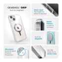 Speck Gemshell Grip + MagSafe - Etui do iPhone 15 Plus (Clear / Chrome Finish)