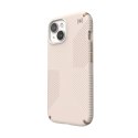 Speck Presidio2 Grip - Etui iPhone 15 (Bleached Bone / Heirloom Gold / Hazel Brown)