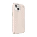 Speck Presidio2 Grip - Etui iPhone 15 (Bleached Bone / Heirloom Gold / Hazel Brown)