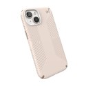 Speck Presidio2 Grip - Etui iPhone 15 (Bleached Bone / Heirloom Gold / Hazel Brown)