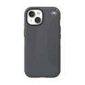 Speck Presidio2 Grip - Etui iPhone 15 (Charcoal Grey / Cool Bronze / White)