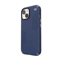 Speck Presidio2 Grip - Etui iPhone 15 (Coastal Blue / Dustgrey / White)