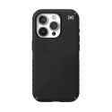 Speck Presidio2 Grip - Etui iPhone 15 Pro (Black / Slate Grey / White)