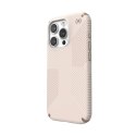 Speck Presidio2 Grip - Etui iPhone 15 Pro (Bleached Bone / Heirloom Gold / Hazel Brown)