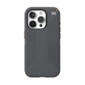 Speck Presidio2 Grip - Etui iPhone 15 Pro (Charcoal Grey / Cool Bronze / White)