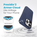 Speck Presidio2 Grip - Etui iPhone 15 Pro (Coastal Blue / Dustgrey / White)