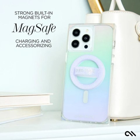 Case-Mate BLOX MagSafe - Etui iPhone 15 Pro (Rainbow Frosting) Case-Mate BLOX MagSafe - Etui iPhone 15 Pro (Rainbow Frosting)
