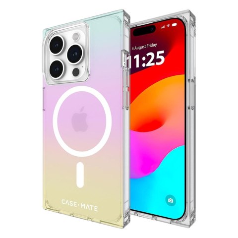 Case-Mate BLOX MagSafe - Etui iPhone 15 Pro (Rainbow Frosting) Case-Mate BLOX MagSafe - Etui iPhone 15 Pro (Rainbow Frosting)