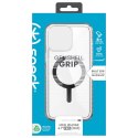 Speck Gemshell Grip + MagSafe - Etui do iPhone 15 Pro Max (Clear / Chrome Finish)