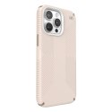 Speck Presidio2 Grip - Etui iPhone 15 Pro Max (Bleached Bone / Heirloom Gold / Hazel Brown)