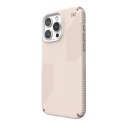 Speck Presidio2 Grip - Etui iPhone 15 Pro Max (Bleached Bone / Heirloom Gold / Hazel Brown)