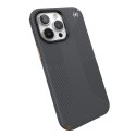 Speck Presidio2 Grip - Etui iPhone 15 Pro Max (Charcoal Grey / Cool Bronze / White)